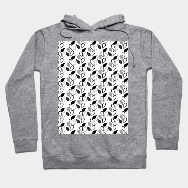 leaves simple pattern design Hoodie by Spinkly